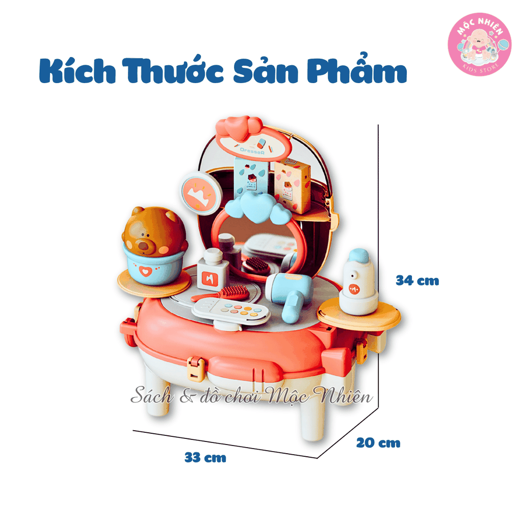 Đồ chơi nhập vai ba lô gấu xinh xắn - Bear Magic Backpack - Cho trẻ từ 3 tuổi - Toys&Joys
