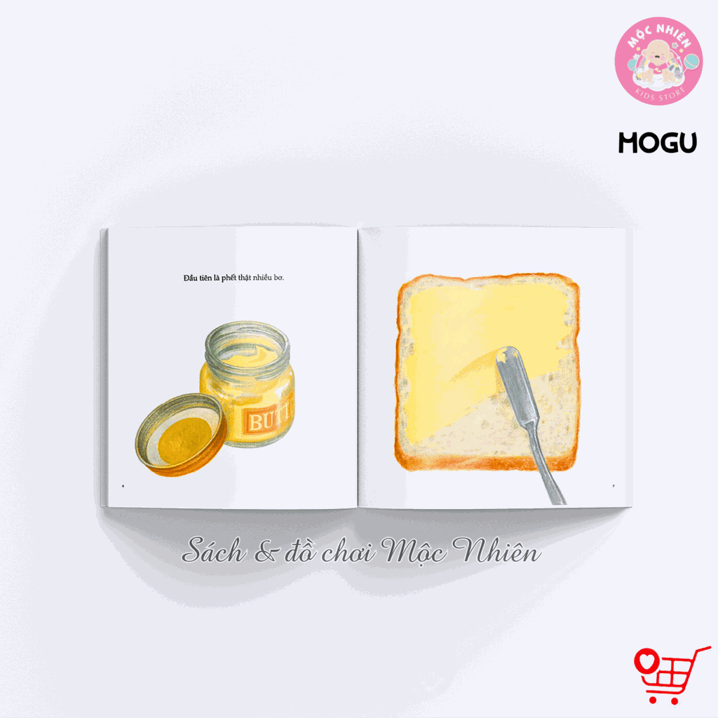 Combo 04 cuốn Sách Truyện Ehon cho bé 1-2-3 tuổi - Bé học đồ vật (0-3 tuổi) - MOGU