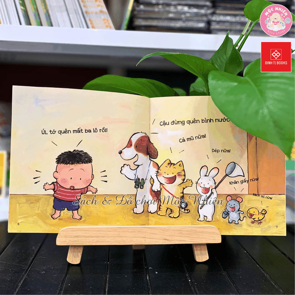 Sách - Phát triển IQ - EQ đầu đời cho bé từ 0 - 6 tuổi (Lẻ cuốn) - Rèn trí thông minh, rèn luyện trí nhớ - Đinh Tị Books