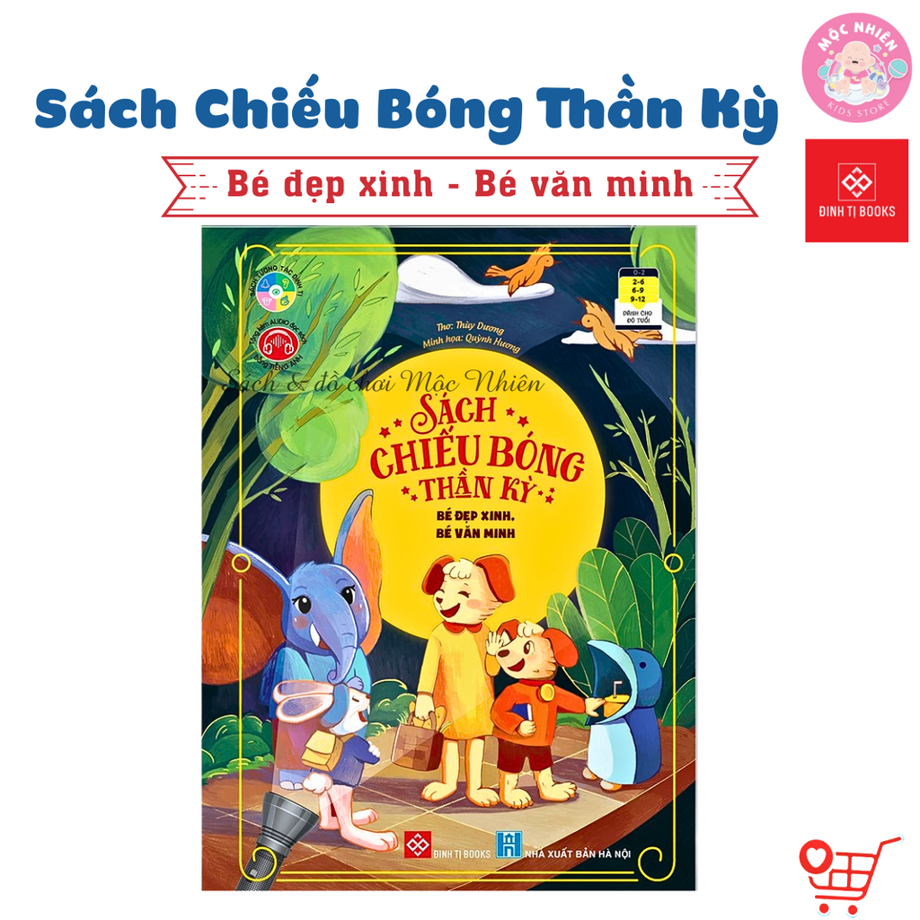 Sách Chiếu Bóng Thần Kỳ Có Màu (Nhiều chủ đề) - Đinh Tị Books
