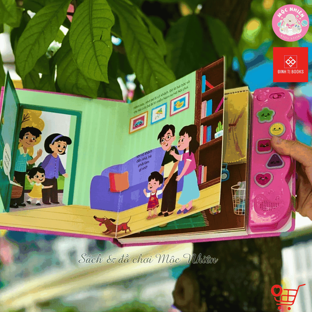 Sách âm thanh - Bé ngoan học lễ phép - Đinh Tị Books