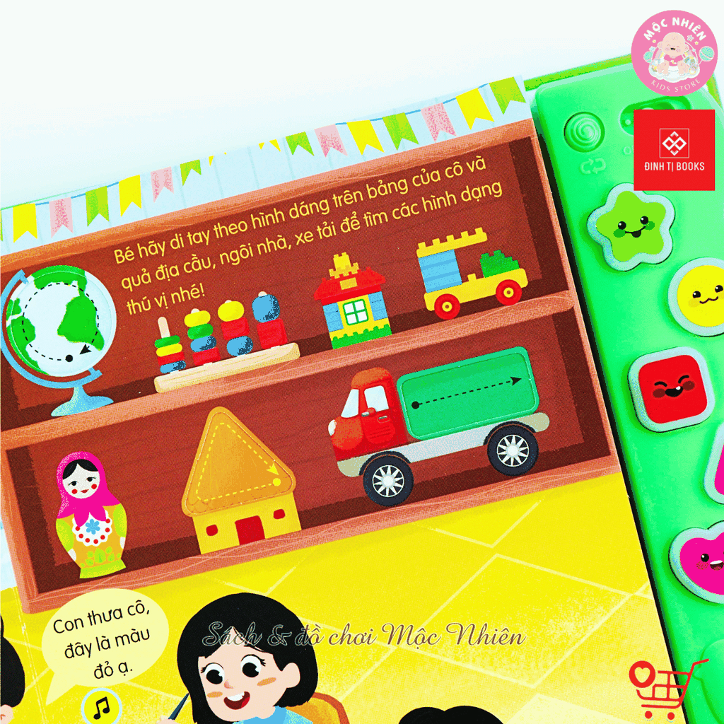 Sách âm thanh - Bé ngoan học thói quen tốt - Đinh Tị Books