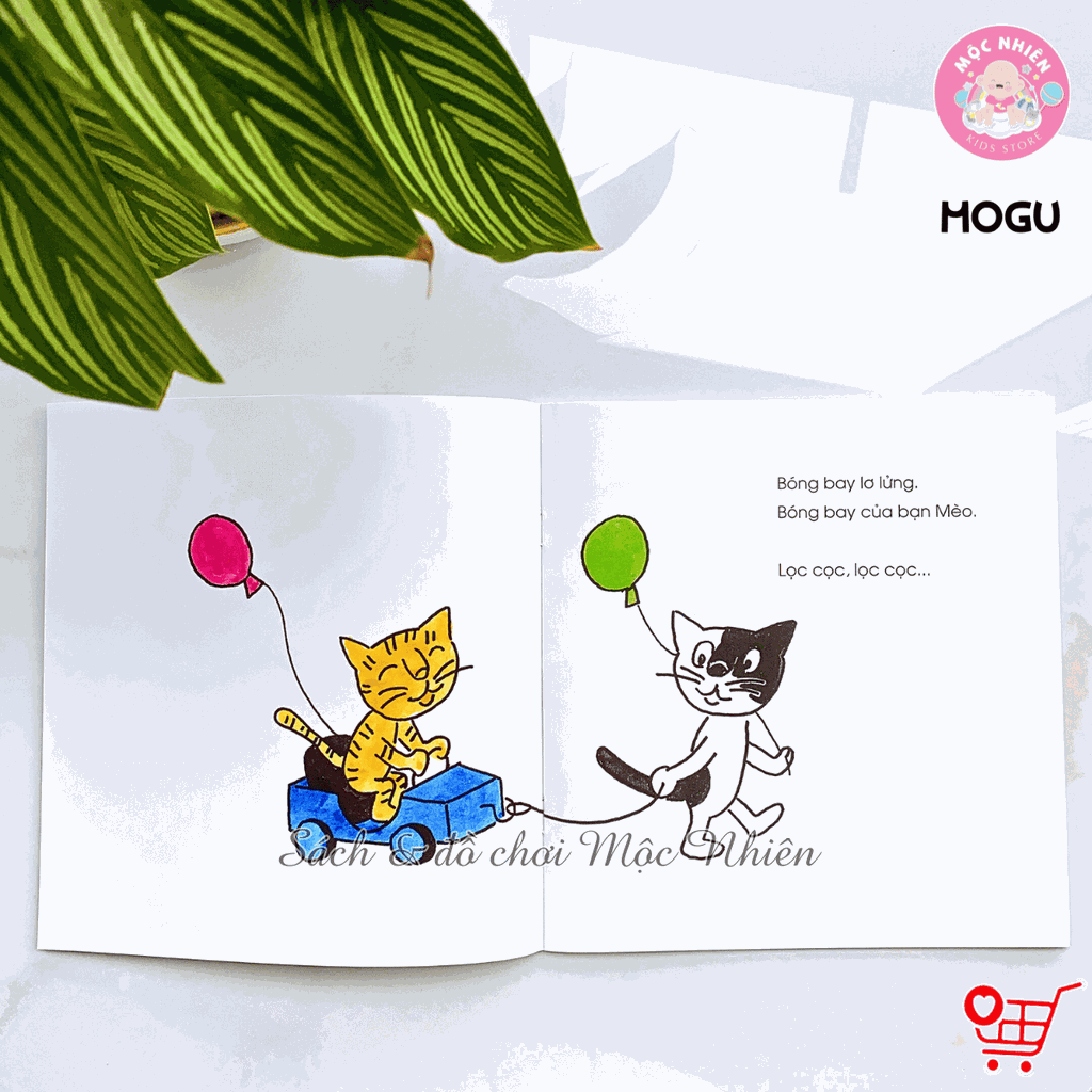 Sách Truyện Ehon cho bé 1-2-3 tuổi - Thế giới động vật quanh bé (0-3 tuổi) - MOGU