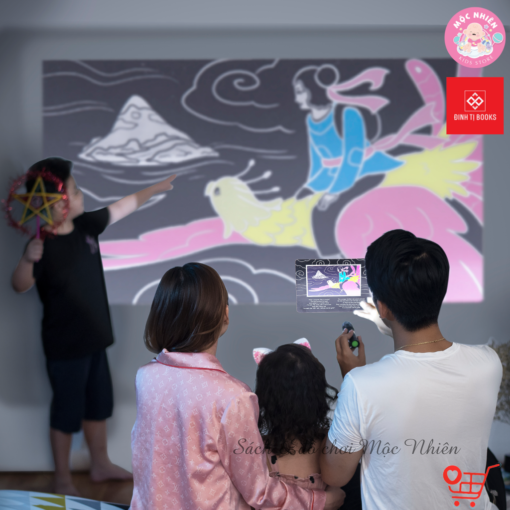 Sách Chiếu Bóng Thần Kỳ Có Màu (Nhiều chủ đề) - Đinh Tị Books