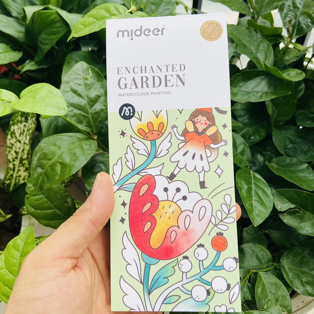 Đồ Chơi Tranh Tô Màu Nước Mideer Watercolor Painting - Dành cho bé từ 4 tuổi