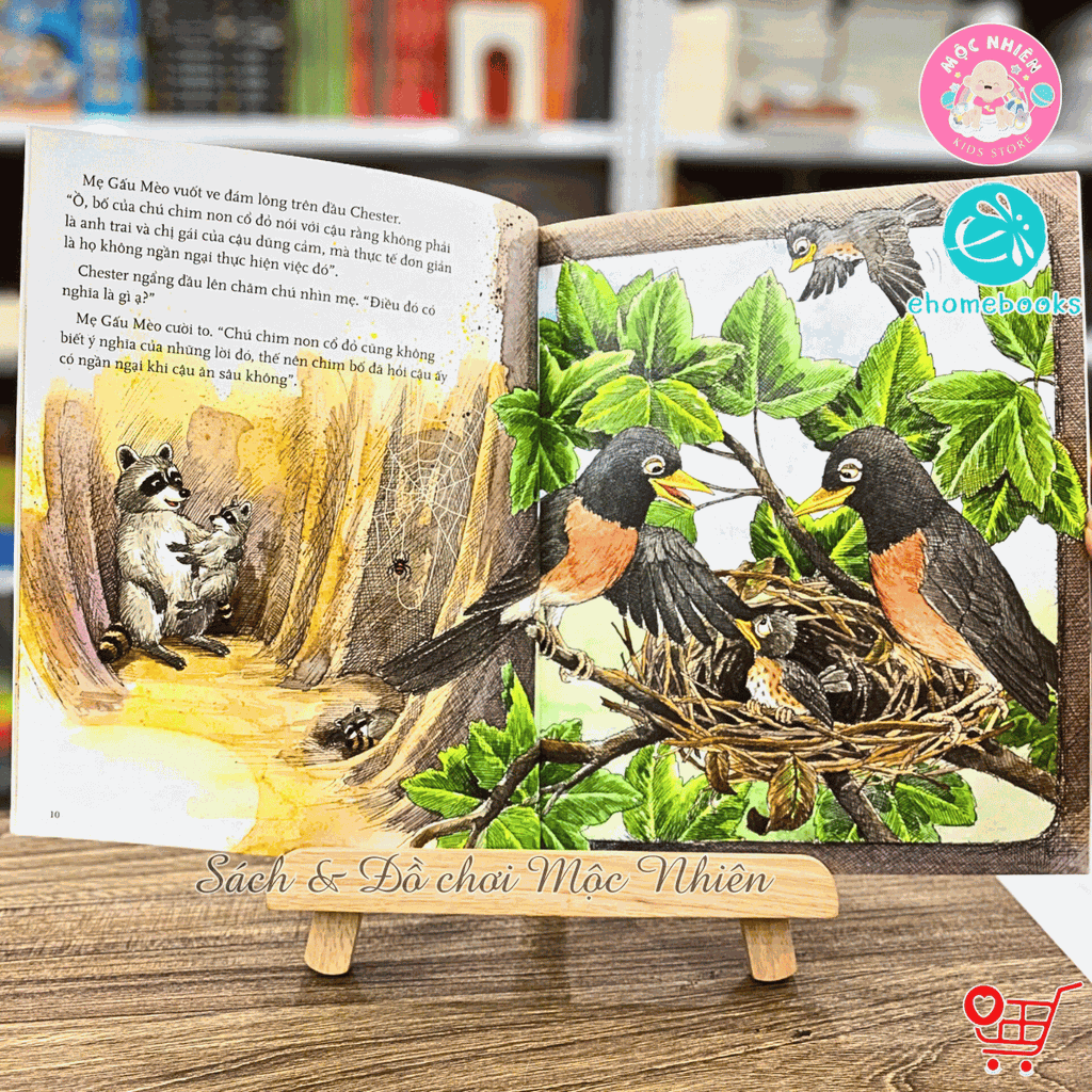 Sách tranh song ngữ - Nụ Hôn Trên Bàn Tay (6 cuốn lẻ tùy chọn) - Ehomebooks