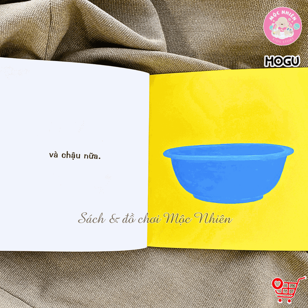 Sách Truyện Ehon cho bé 0-3 tuổi - Bé làm quen - MOGU
