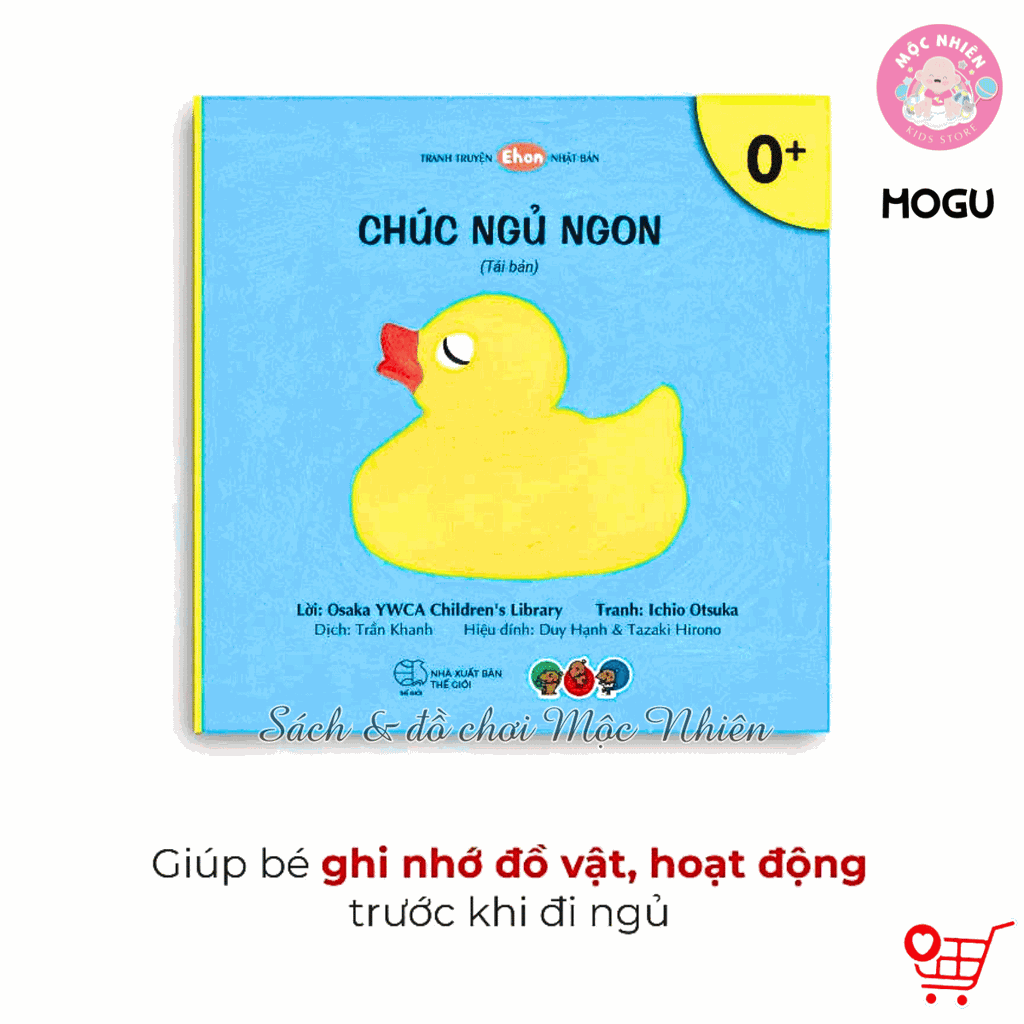 Sách Truyện Ehon cho bé 0-3 tuổi - Bé làm quen - MOGU
