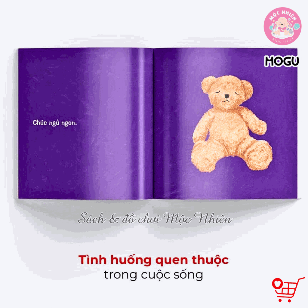 Sách Truyện Ehon cho bé 0-3 tuổi - Bé làm quen - MOGU