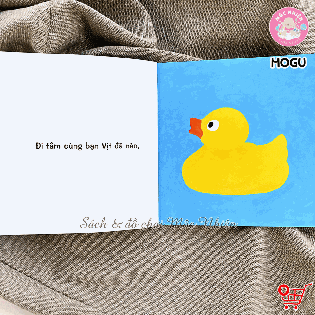 Sách Truyện Ehon cho bé 0-3 tuổi - Bé làm quen - MOGU