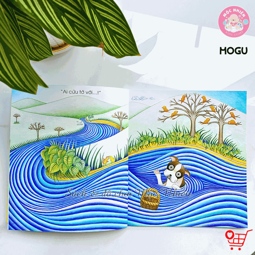 Sách Truyện Ehon cho bé 1-2-3 tuổi - Bé yêu thương gia đình - MOGU