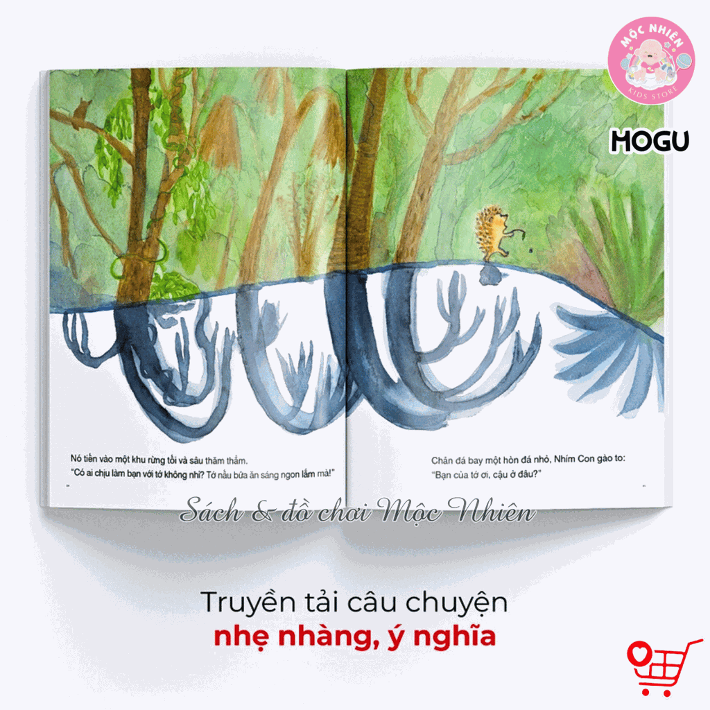 Sách Truyện Ehon cho bé 3-6 tuổi - Phát triển cảm xúc - MOGU