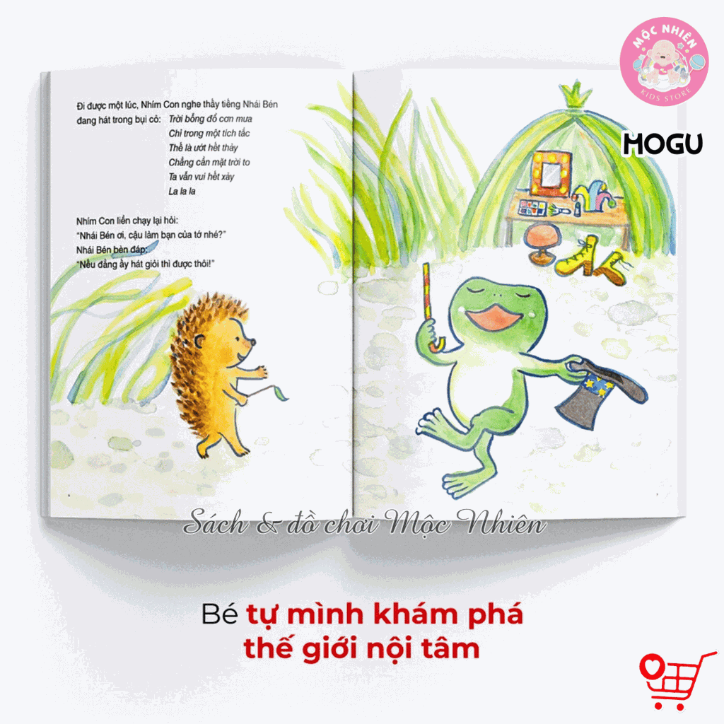 Sách Truyện Ehon cho bé 3-6 tuổi - Phát triển cảm xúc - MOGU