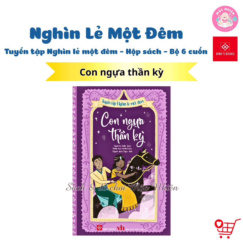 Sách - Tuyển tập Nghìn lẻ một đêm (Lẻ cuốn) - Đinh Tị Books