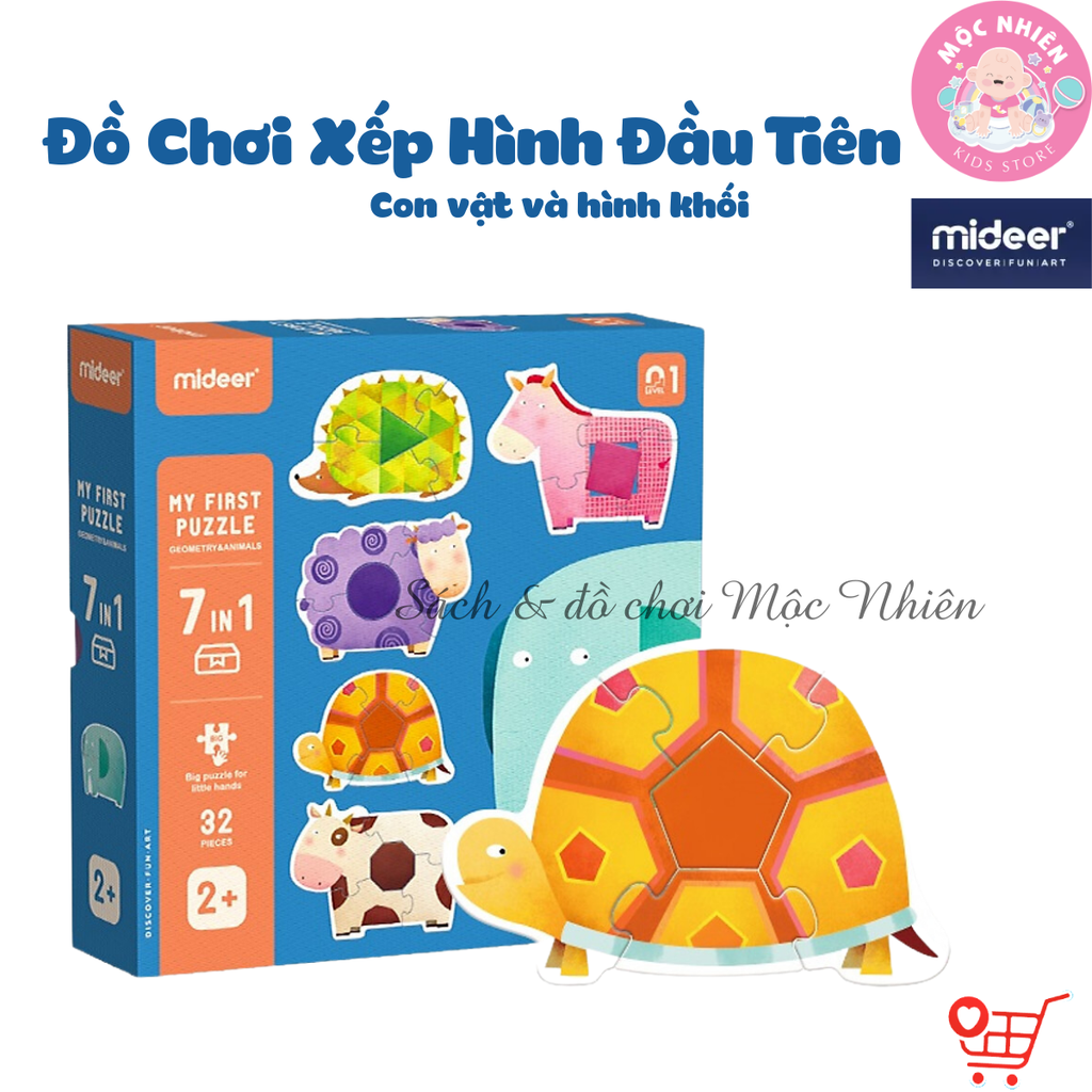 Bộ xếp hình Mideer My First Puzzle
