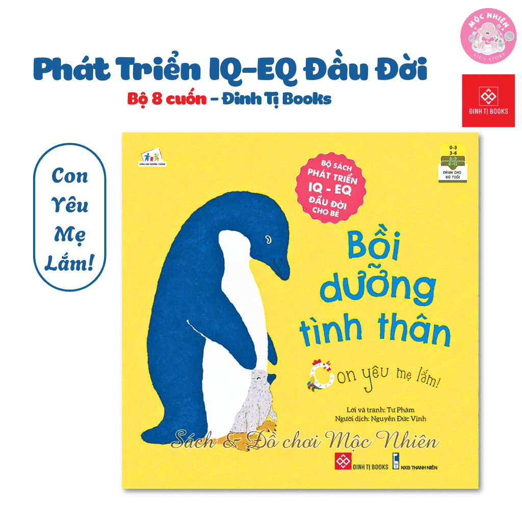 Sách - Phát triển IQ - EQ đầu đời cho bé từ 0 - 6 tuổi (Lẻ cuốn) - Rèn trí thông minh, rèn luyện trí nhớ - Đinh Tị Books
