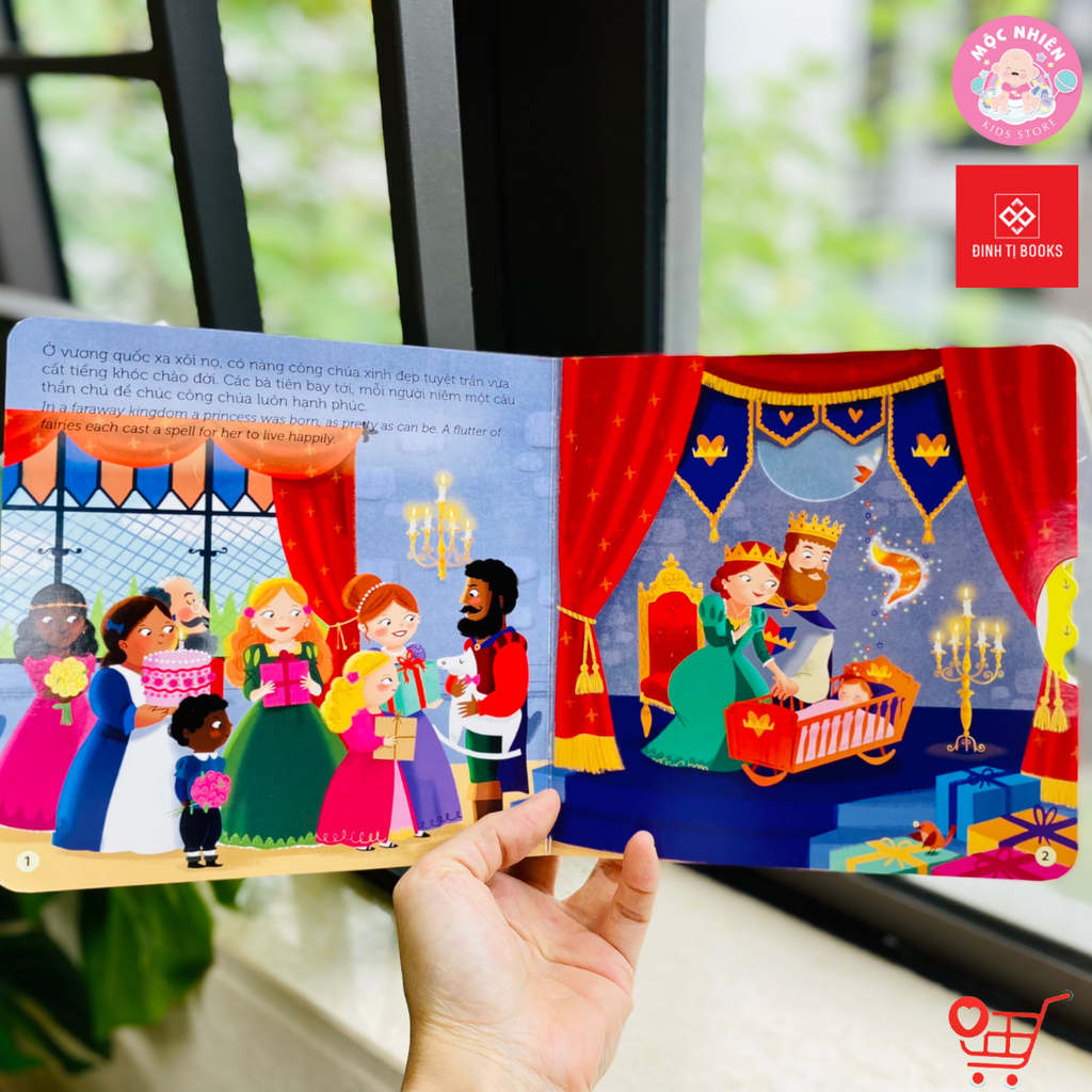 Sách chuyển động - First Stories (tương tác đẩy, trượt, kéo cho trẻ 0 - 6 tuổi) - Đinh Tị Books