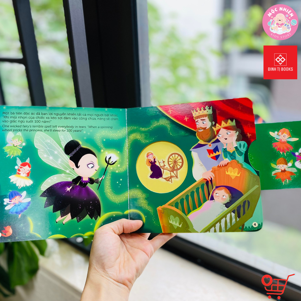 Sách chuyển động - First Stories (tương tác đẩy, trượt, kéo cho trẻ 0 - 6 tuổi) - Đinh Tị Books