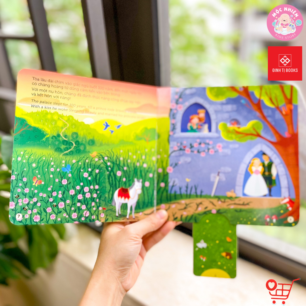 Sách chuyển động - First Stories (tương tác đẩy, trượt, kéo cho trẻ 0 - 6 tuổi) - Đinh Tị Books