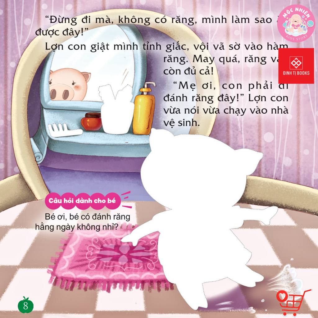 Combo 06 cuốn Sách Dán hình - Dạy trẻ thói quen tốt - Đinh Tị Books