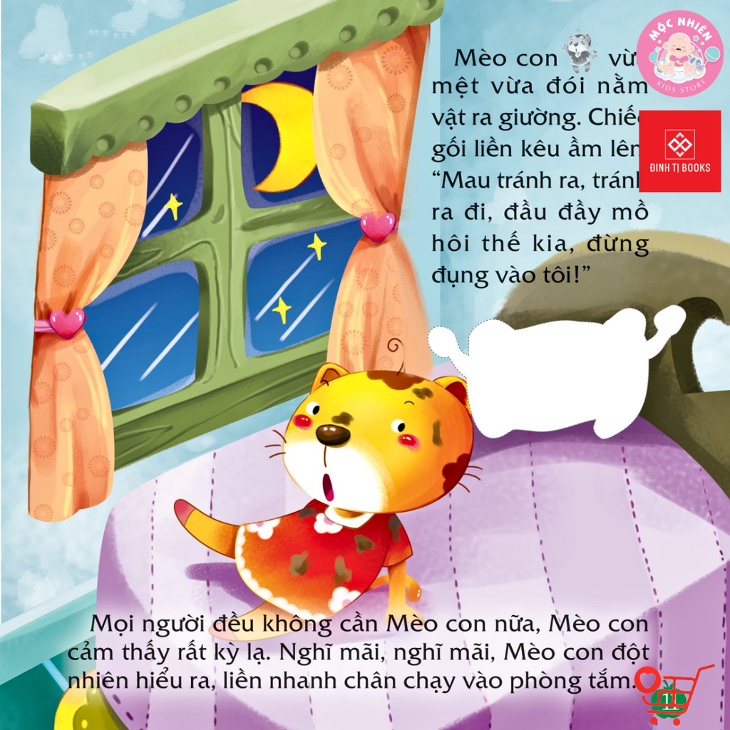 Combo 06 cuốn Sách Dán hình - Dạy trẻ thói quen tốt - Đinh Tị Books