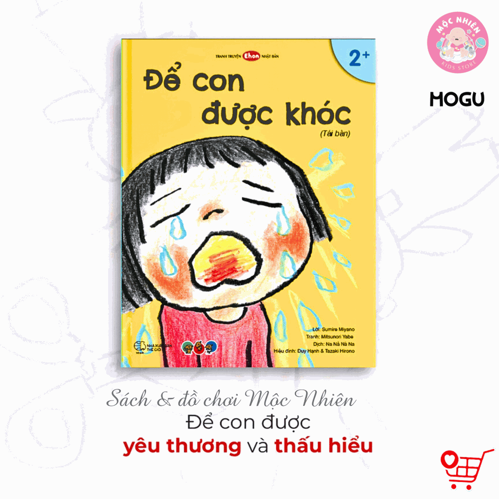 Sách Truyện Ehon cho bé 3-6 tuổi - Phát triển cảm xúc - MOGU