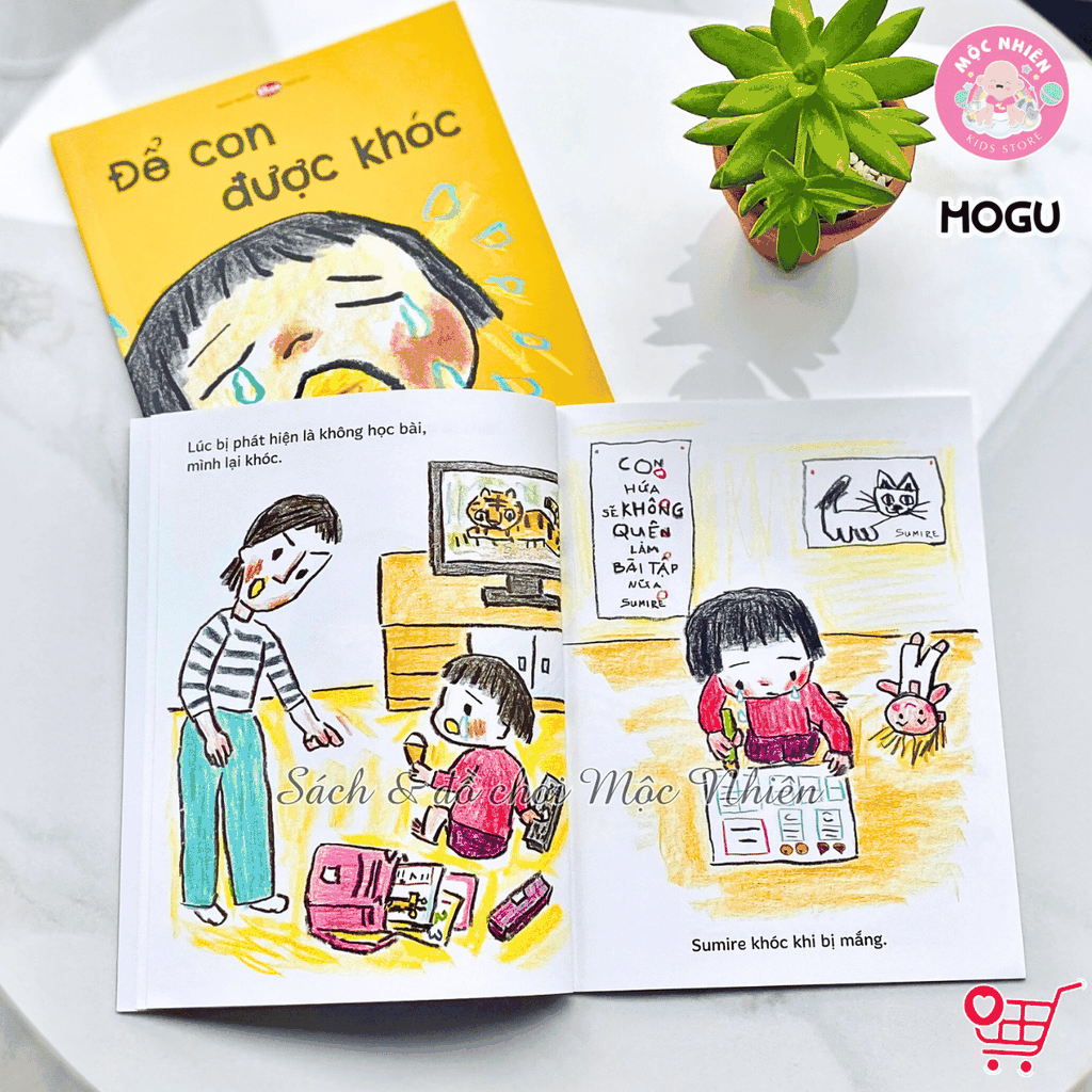 Sách Truyện Ehon cho bé 3-6 tuổi - Phát triển cảm xúc - MOGU
