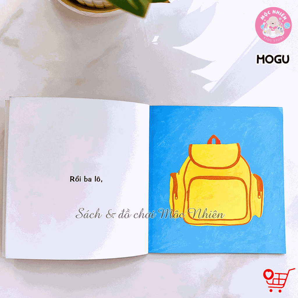 Combo 03 cuốn Sách Truyện Ehon cho bé 0-3 tuổi - Bé làm quen - MOGU