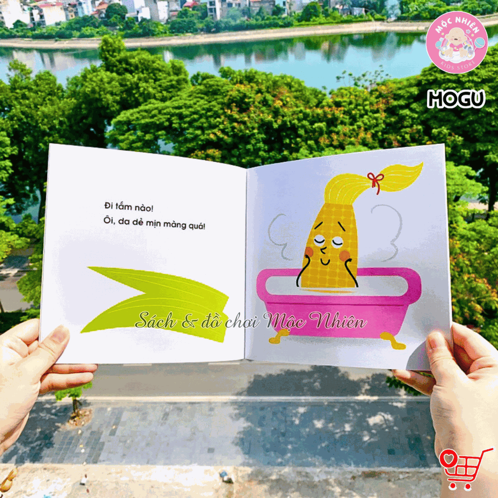 Combo 04 cuốn Sách Truyện Ehon bé 1-2-3 tuổi - Phát triển kỹ năng hằng ngày - MOGU