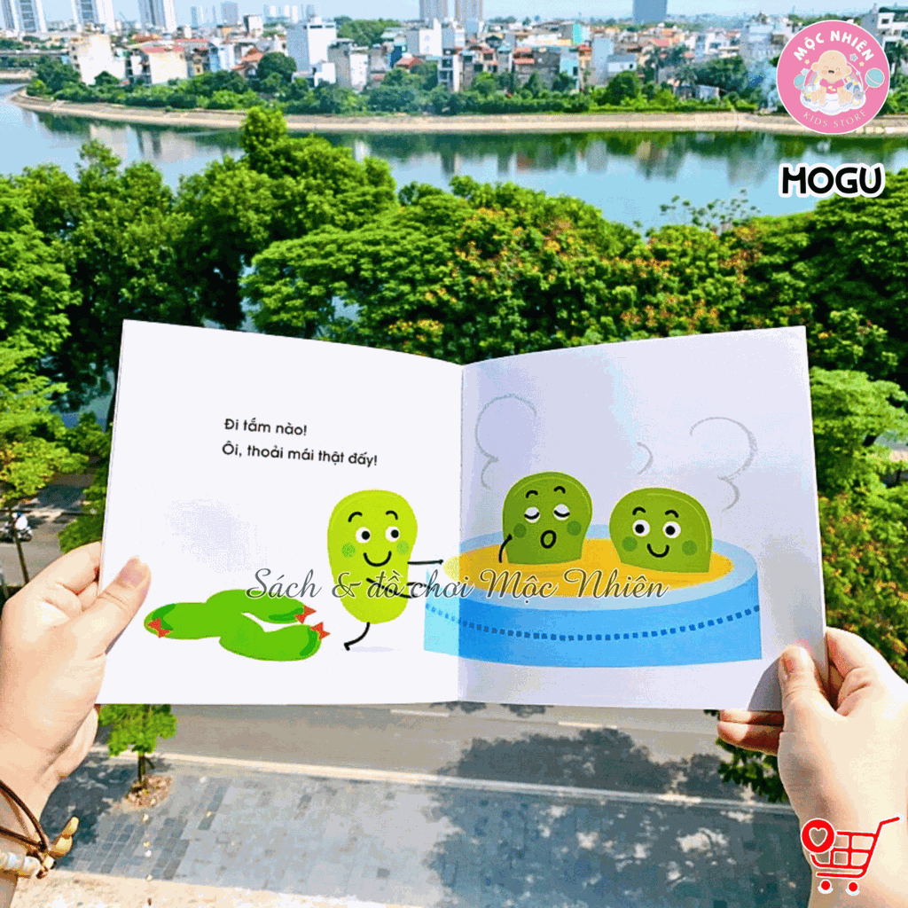 Combo 04 cuốn Sách Truyện Ehon bé 1-2-3 tuổi - Phát triển kỹ năng hằng ngày - MOGU