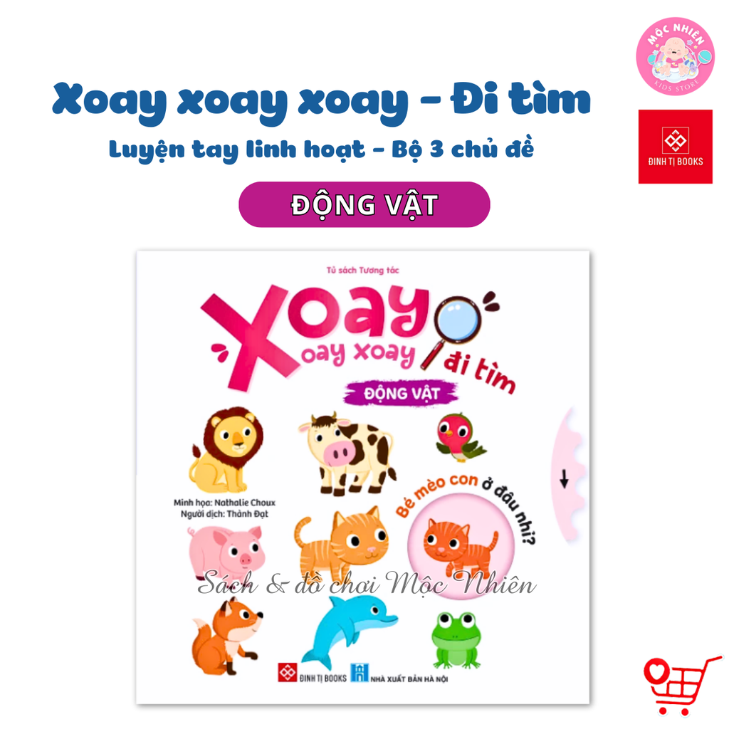 Sách - Xoay xoay xoay - Đi tìm… - Đinh Tị Books