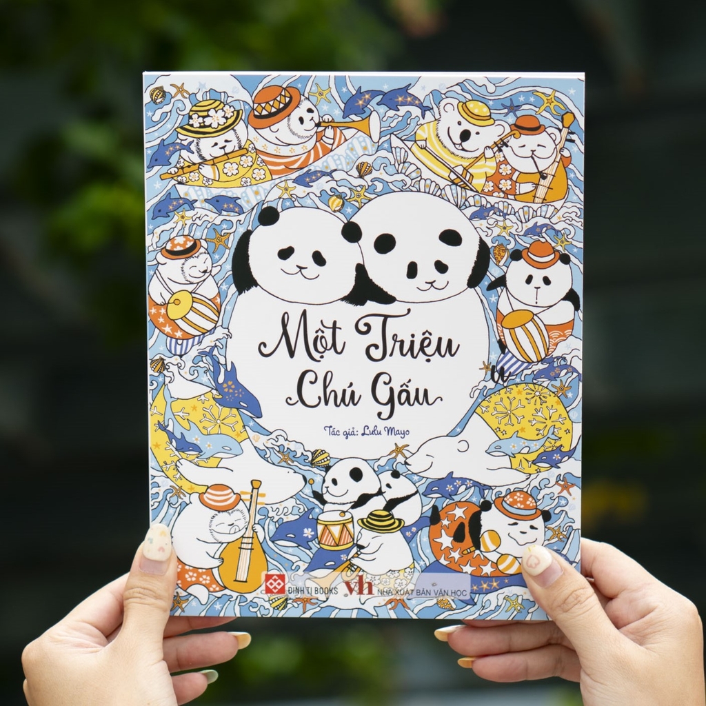 Combo 05 cuốn Sách tô màu Một triệu của Lulu Mayo (cuốn sách mang phong cách kỳ lạ, thú vị nhất) - Đinh Tị Books