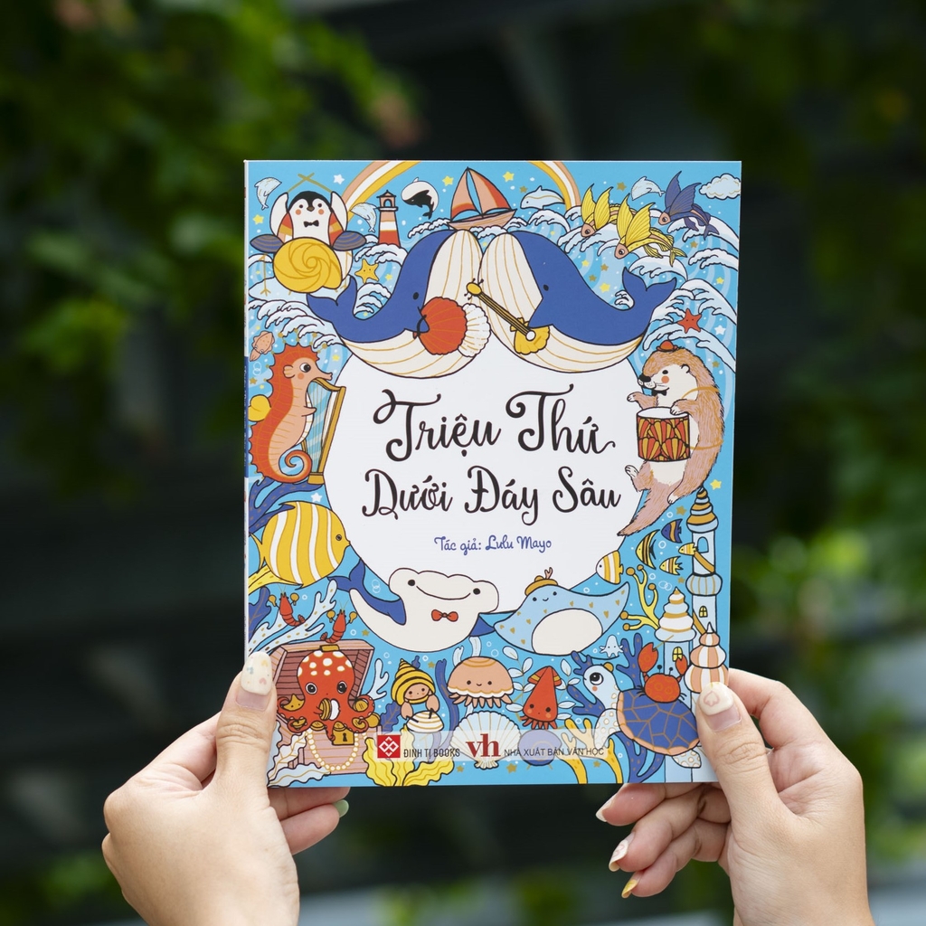 Combo 05 cuốn Sách tô màu Một triệu của Lulu Mayo (cuốn sách mang phong cách kỳ lạ, thú vị nhất) - Đinh Tị Books