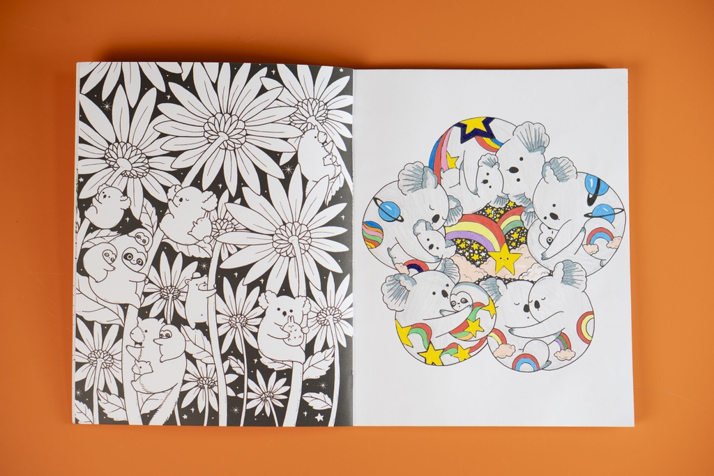 Combo 05 cuốn Sách tô màu Một triệu của Lulu Mayo (cuốn sách mang phong cách kỳ lạ, thú vị nhất) - Đinh Tị Books