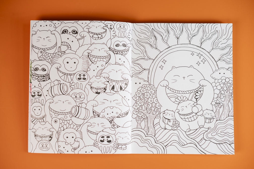 Combo 05 cuốn Sách tô màu Một triệu của Lulu Mayo (cuốn sách mang phong cách kỳ lạ, thú vị nhất) - Đinh Tị Books