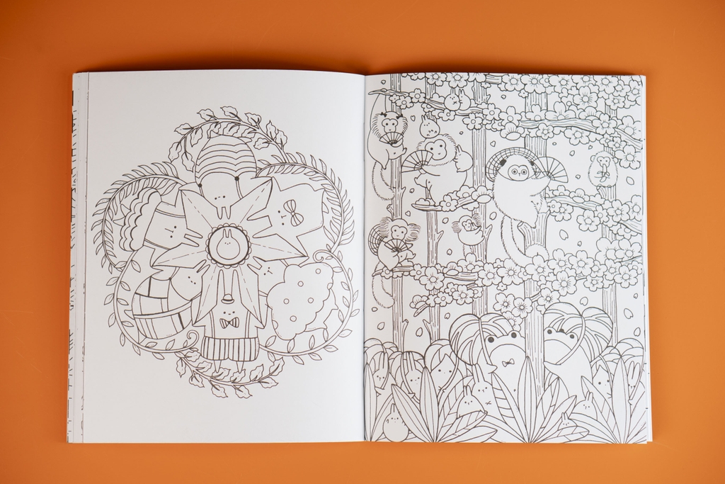 Combo 05 cuốn Sách tô màu Một triệu của Lulu Mayo (cuốn sách mang phong cách kỳ lạ, thú vị nhất) - Đinh Tị Books