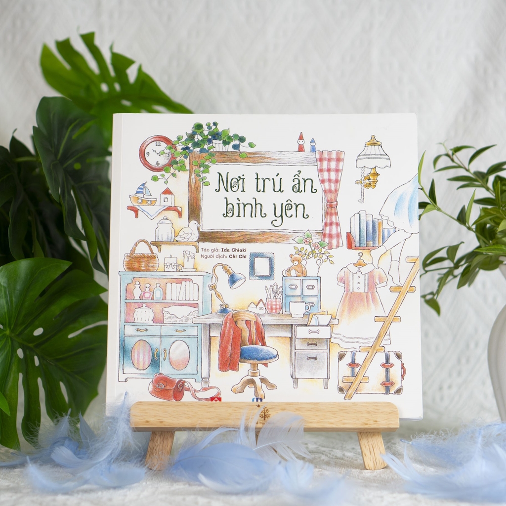 Combo 03 cuốn Sách tô màu Ida Chiaki - Nơi trú ẩn bình yên - Đinh Tị Books