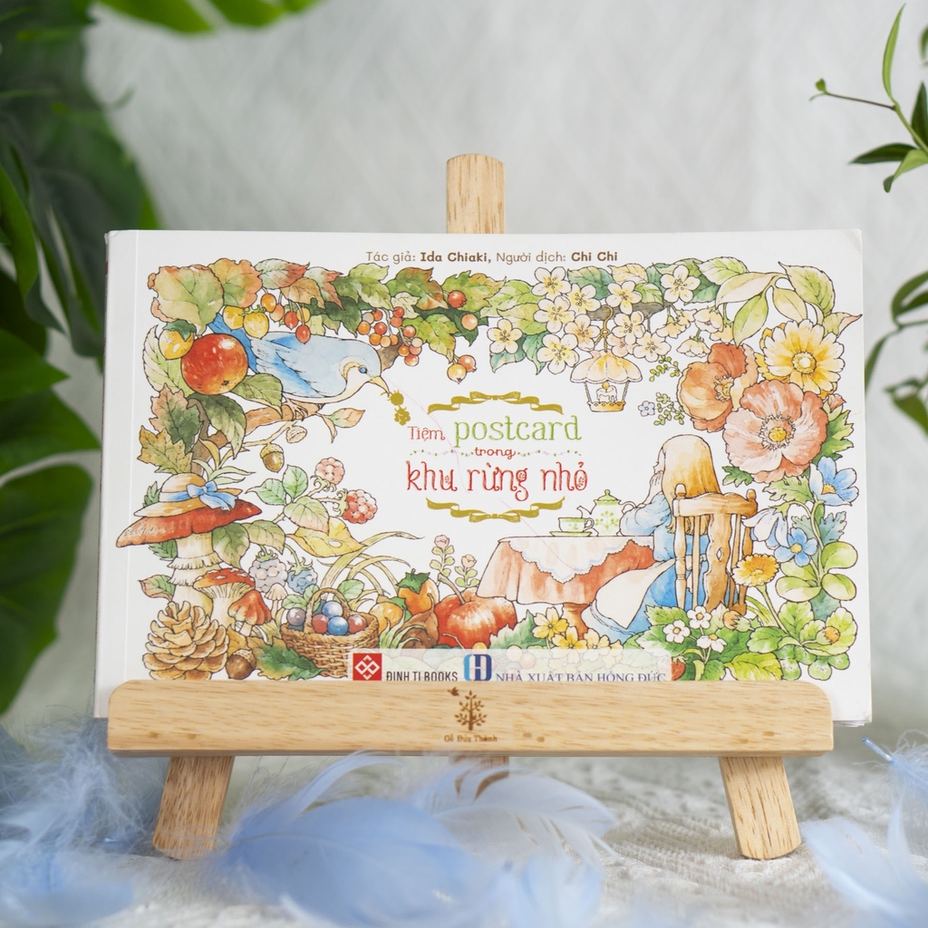 Combo 03 cuốn Sách tô màu Ida Chiaki - Nơi trú ẩn bình yên - Đinh Tị Books