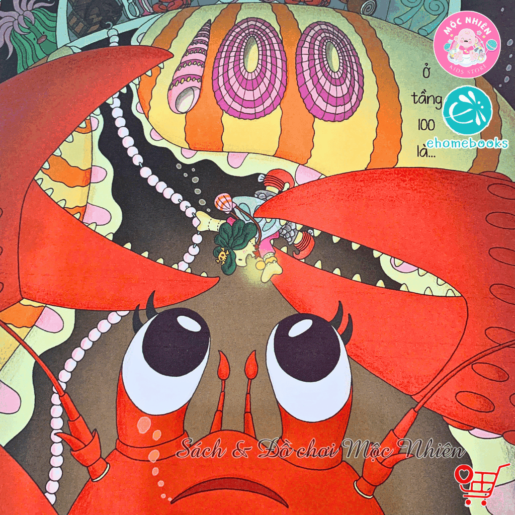 Combo 06 cuốn Sách ehon - Tòa nhà 100 tầng (Dành cho bé từ 3-8 tuổi) - Ehomebooks