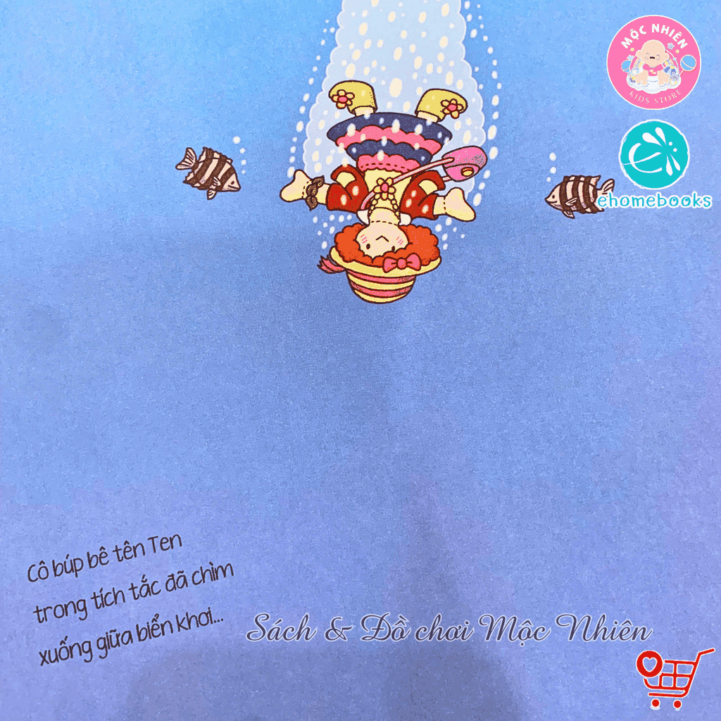 Combo 06 cuốn Sách ehon - Tòa nhà 100 tầng (Dành cho bé từ 3-8 tuổi) - Ehomebooks