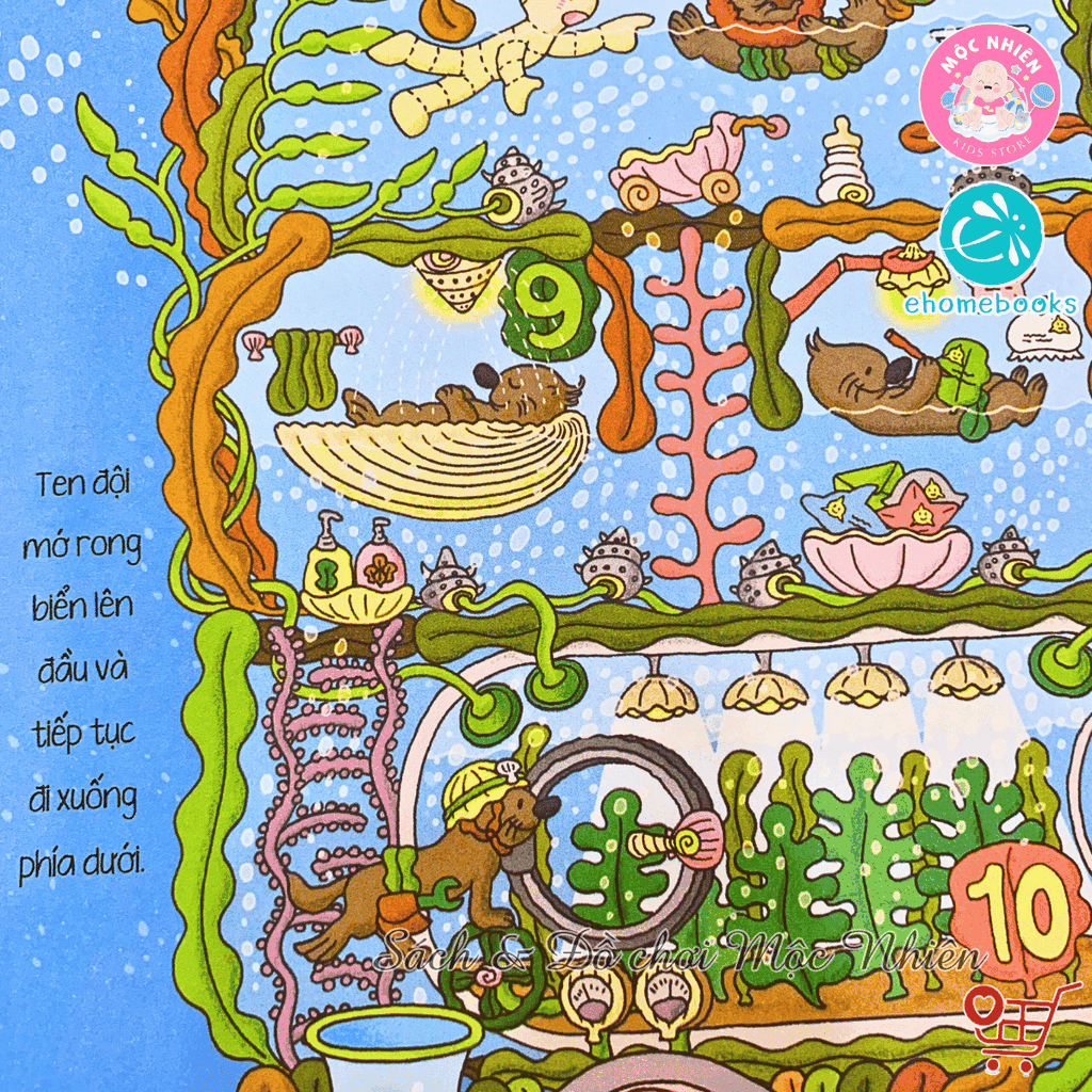 Sách ehon - Tòa nhà 100 tầng (Dành cho bé từ 3-8 tuổi) - Ehomebooks