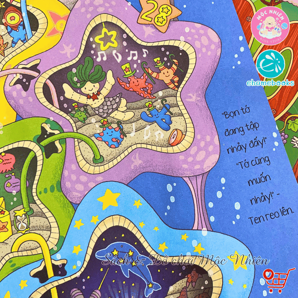 Combo 06 cuốn Sách ehon - Tòa nhà 100 tầng (Dành cho bé từ 3-8 tuổi) - Ehomebooks