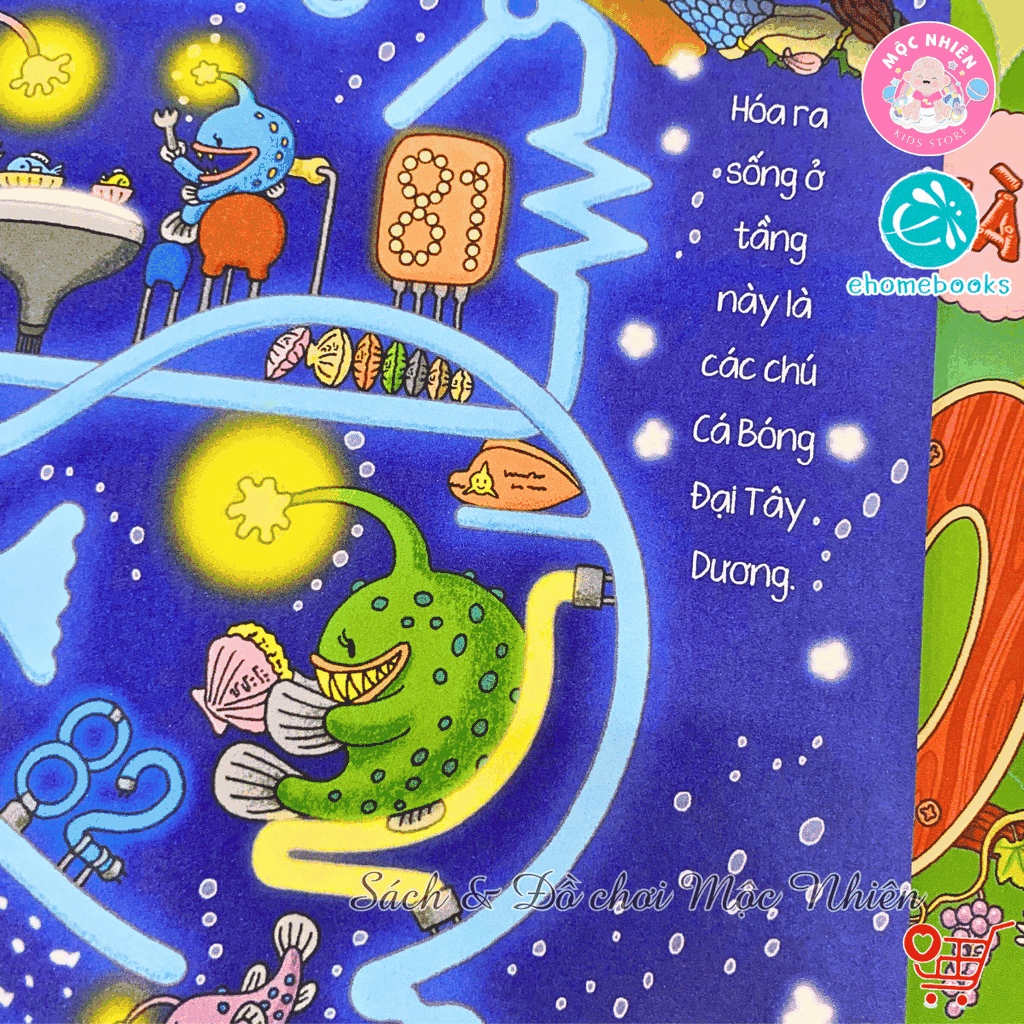 Sách ehon - Tòa nhà 100 tầng (Dành cho bé từ 3-8 tuổi) - Ehomebooks