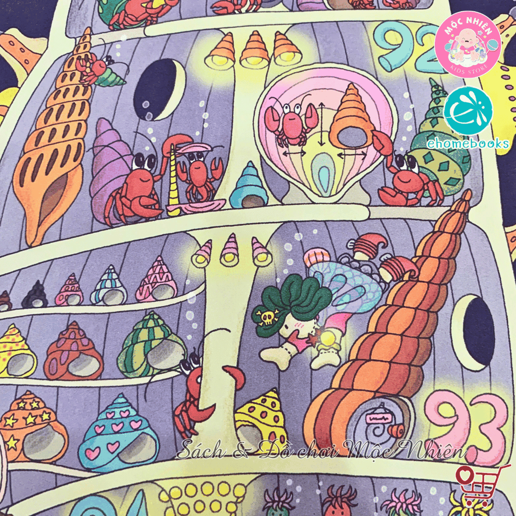 Sách ehon - Tòa nhà 100 tầng (Dành cho bé từ 3-8 tuổi) - Ehomebooks