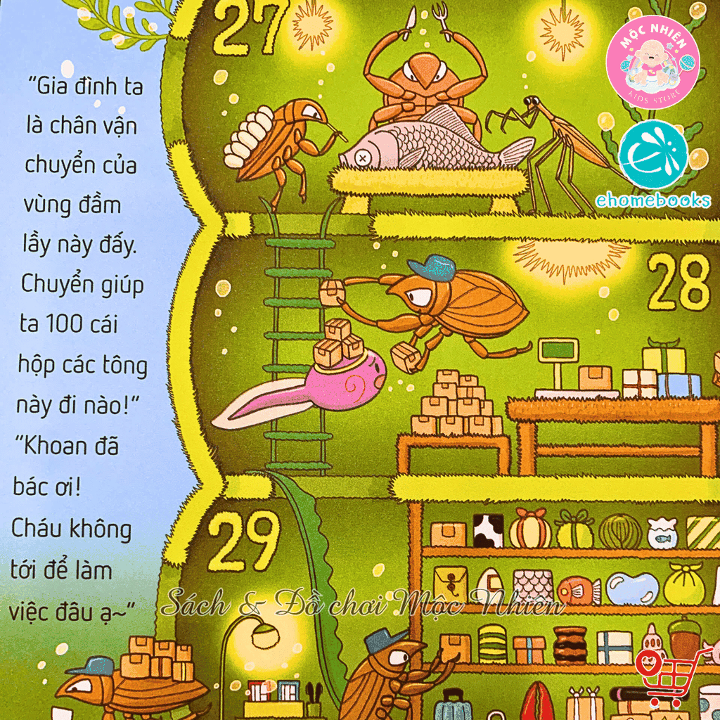 Sách ehon - Tòa nhà 100 tầng (Dành cho bé từ 3-8 tuổi) - Ehomebooks