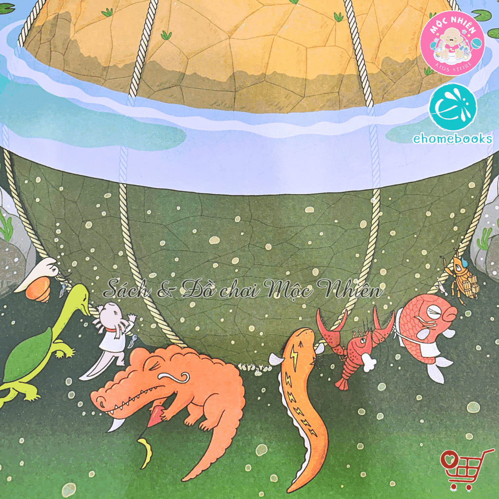 Combo 06 cuốn Sách ehon - Tòa nhà 100 tầng (Dành cho bé từ 3-8 tuổi) - Ehomebooks