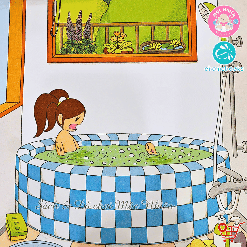 Sách ehon - Tòa nhà 100 tầng (Dành cho bé từ 3-8 tuổi) - Ehomebooks