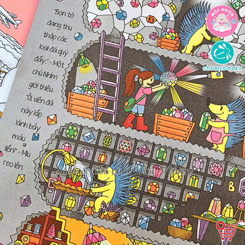 Sách ehon - Tòa nhà 100 tầng (Dành cho bé từ 3-8 tuổi) - Ehomebooks