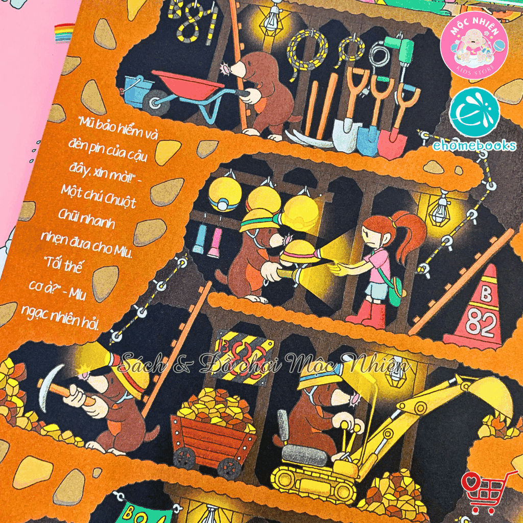 Combo 06 cuốn Sách ehon - Tòa nhà 100 tầng (Dành cho bé từ 3-8 tuổi) - Ehomebooks