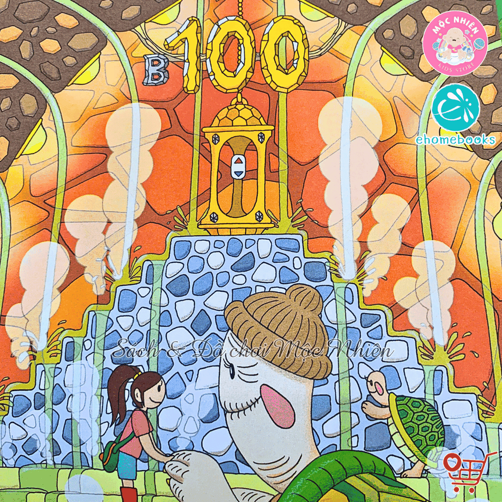 Combo 06 cuốn Sách ehon - Tòa nhà 100 tầng (Dành cho bé từ 3-8 tuổi) - Ehomebooks